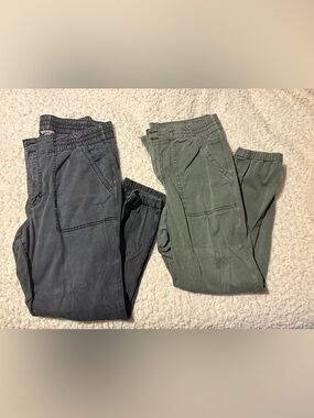 American Eagle Outfitters Black Elastic Waist Jeggings